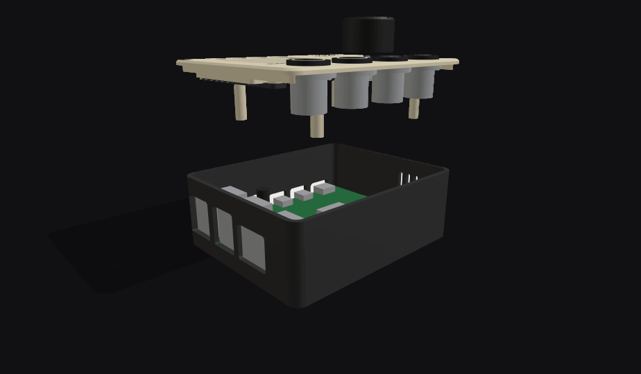 Skjold Node med Raspberry Pi inni